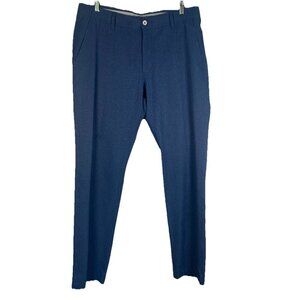 Under Armour Pants Mens 38 X 32 Blue Performance Stretch Chino‎ Golf Lightweight